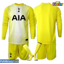 Tottenham Hotspur Torwart 3rd trikot Kinder 2025-26 Langarm (+ Kurze Hosen)